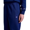 image:imageChampion Mens Graphic Fleece Joggers Sweatpants Standard Fit Midweight Fleece Classic Script LogoBlue Depths