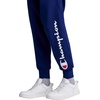 image:imageChampion Mens Graphic Fleece Joggers Sweatpants Standard Fit Midweight Fleece Classic Script LogoBlue Depths