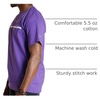 image:imageChampion Mens Graphic Short Sleeve TShirt Standard Fit Classic Script Logo Midweight 100 CottonPurple Pr