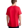 image:imageChampion Mens Graphic Short Sleeve TShirt Standard Fit Classic Script Logo Midweight 100 CottonTango Red