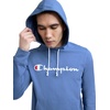 image:imageChampion Mens Long Sleeve Tshirt Hoodie Retired ColorsCoastal Fjord  Classic Script Logo