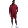 image:imageChampion Mens Mens Crewneck Fleece Sweatshirt Standard Fit Midweight C Logo Available in Regular and Big amp TallPomegranate  C Logo