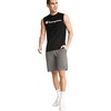 image:imageChampion Mens Muscle Tank Classic Graphic Muscle Tee Sleeveless Tshirt for Men Reg Or Big amp TallBlack  Classic Script Logo