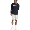image:imageChampion Mens Sport Shorts Standard Fit 10 Inch Inseam Lightweight Fabric MoistureWickingNew Manhattan Mist Heather