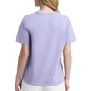 image:imageChampion Womens Classic Short Sleeve Graphic TShirt Loose Fit Script LogoDaybreak  Tonal Script Logo