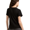 image:imageChampion Womens Classic Short Sleeve Graphic TShirt Standard Fit Script LogoBlack  Small Tonal Script Logo