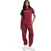 image:imageChampion Womens Classic Short Sleeve Graphic TShirt Standard Fit Script LogoCabernet