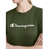 image:imageChampion Womens Classic Short Sleeve Graphic TShirt Standard Fit Script LogoChive