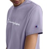 image:imageChampion Womens Classic Short Sleeve Graphic TShirt Standard Fit Script LogoDaybreak