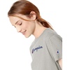 image:imageChampion Womens Classic Short Sleeve Graphic TShirt Standard Fit Script LogoOxford Gray Script Retired