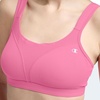 image:imageChampion Womens Sports Bra HighImpact Compression MoistureWicking FabricPink Cosmos