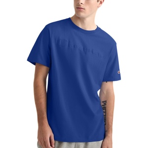 image:imageChampion Mens Graphic Short Sleeve TShirt Standard Fit Tonal Script Logo Midweight 100 CottonSurf the Web