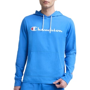 image:imageChampion Mens Long Sleeve Tshirt Hoodie Retired ColorsNebulas Blue  Classic Script Logo