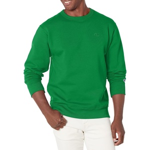 image:imageChampion Mens Mens Crewneck Fleece Sweatshirt Standard Fit Midweight C Logo Available in Regular and Big amp TallGreen Vine C Logo