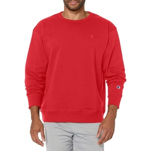 image:imageChampion Mens Mens Crewneck Fleece Sweatshirt Standard Fit Midweight C Logo Available in Regular and Big amp TallTeam Red Scarlet C Logo