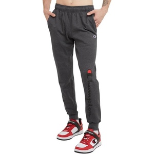 image:imageChampion Mens Powerblend Fleece JoggersGranite Heather  Classic Script Logo
