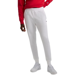 image:imageChampion Mens Powerblend Fleece JoggersWhite  C Patch Logo