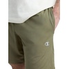 image:imageChampion Mens 7 Sport Knit Shorts Slim Fit LightweightBurnt Olive  C Logo