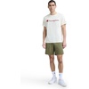 image:imageChampion Mens 7 Sport Knit Shorts Slim Fit LightweightBurnt Olive  C Logo