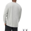 image:imageChampion Mens Classic Long Sleeve TShirt Standard Fit Script amp C Logo Available in Regular and Big amp TallPlatinum Silver Heather
