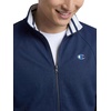 image:imageChampion Mens Gameday Fullzip Mock Neck Track Jacket Standard Fit Polyester BlendBlue Depths