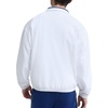 image:imageChampion Mens Gameday Fullzip Mock Neck Track Jacket Standard Fit Polyester BlendBright White