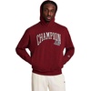 image:imageChampion Mens Modern Retro 100 Washed Cotton Pullover Hoodie Standard FitPomegranate
