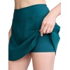 image:imageChampion Womens Courtside 15 Skort Standard Fit 3 Inner ShortDeep Teal