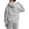 image:imageChampion Womens Full Zip Fleece Hoodie Loose Fit Midweight C Logo Available in Regular and PlusOxford Gray Heather  C Logo