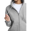image:imageChampion Womens Full Zip Fleece Hoodie Loose Fit Midweight C Logo Available in Regular and PlusOxford Gray Heather  C Logo