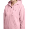 image:imageChampion Womens Full Zip Fleece Hoodie Loose Fit Midweight C Logo Available in Regular and PlusRose Shadow  C Logo