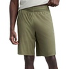 image:imageChampion Mens 10 Sport Knit Shorts Slim Fit LightweightBurnt Olive  C Logo