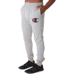 image:imageChampion Mens Joggers Everyday Cotton Lightweight Lounge Knit Pants for Men 31Oxford Gray Big C Logo