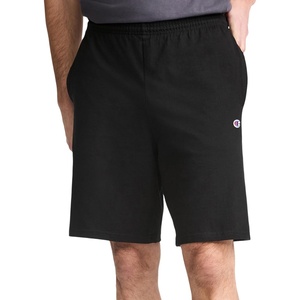 image:imageChampion Mens Lounge Shorts Standard Fit 9 Inch Inseam Lightweight 100 Cotton Available in Regular and Big amp TallBlack