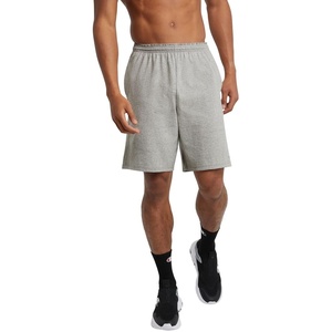 image:imageChampion Mens Lounge Shorts Standard Fit 9 Inch Inseam Lightweight 100 Cotton Available in Regular and Big amp TallOxford Gray