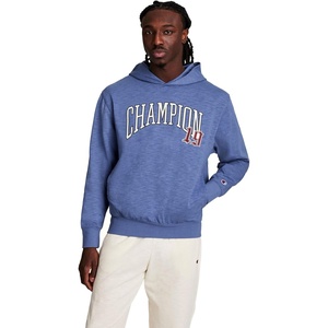 image:imageChampion Mens Modern Retro 100 Washed Cotton Pullover Hoodie Standard FitCoastal Fjord