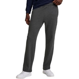 image:imageChampion Mens OpenBottom Lounge Pants Standard Fit Lightweight 100 Cotton Available in Regular and Big amp TallGranite Heather