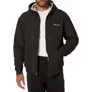 image:imageChampion mens Zipup Hoodie Comfortable Zipup Hoodie Sweatshirt for Men Reg Or Big amp TallBlack Small  Small Script Logo