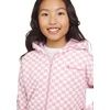 image:imageChampion Girls Athletic Zip Front Hoodie Sweatshirt for GirlsSweet Lilac Check