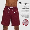 image:imageChampion Mens 7 Swim Trunks Board Shorts with Mesh Liner Bathing Suit  Quick Dry Mesh Liner Adjustable Drawstring Elastic Waist Side amp Back Pockets Signature Champion Logo Swimming BeachBurgundyLogo
