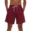 image:imageChampion Mens 7 Swim Trunks Board Shorts with Mesh Liner Bathing Suit  Quick Dry Mesh Liner Adjustable Drawstring Elastic Waist Side amp Back Pockets Signature Champion Logo Swimming BeachBurgundyLogo