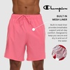 image:imageChampion Mens 7 Swim Trunks Board Shorts with Mesh Liner Bathing Suit  Quick Dry Mesh Liner Adjustable Drawstring Elastic Waist Side amp Back Pockets Signature Champion Logo Swimming BeachCoral