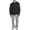 image:imageChampion Mens Letterman Varsity Bomber Jacket With Faux Leather SleevesBlack