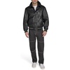 image:imageChampion Mens Letterman Varsity Bomber Jacket With PatchesBlack Faux Shearling