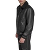 image:imageChampion Mens Letterman Varsity Bomber Jacket With PatchesBlack Faux Shearling