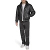 image:imageChampion Mens Letterman Varsity Bomber Jacket With PatchesBlack Faux Shearling