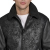 image:imageChampion Mens Letterman Varsity Bomber Jacket With PatchesBlack Faux Shearling