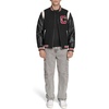 image:imageChampion Mens Letterman Varsity Bomber Jacket With PatchesBlackRed