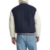 image:imageChampion Mens Letterman Varsity Bomber Jacket With PatchesNavyWhite