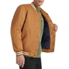 image:imageChampion Mens Logo Stripedtrim Varsity JacketTobacco